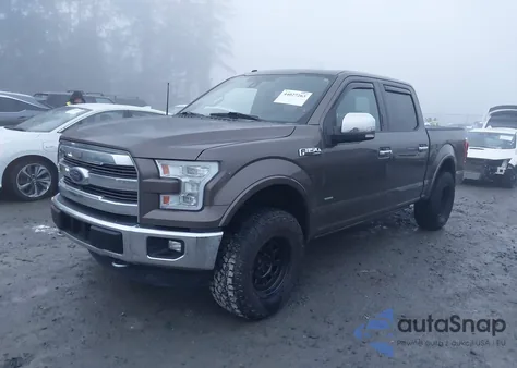 2016 Ford F-150 Lariat from USA, damaged, VIN 1FTEW1EG7GFC49385